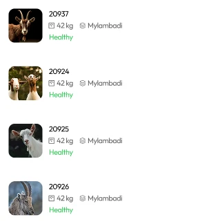 Add Your Goats & Records